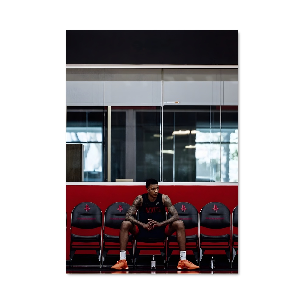 Poster Le Banc d'Entraînement – affiche Basketball